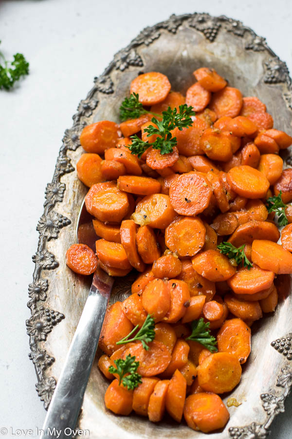 garlic butter carrots