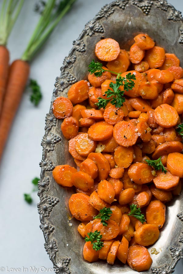 garlic butter carrots