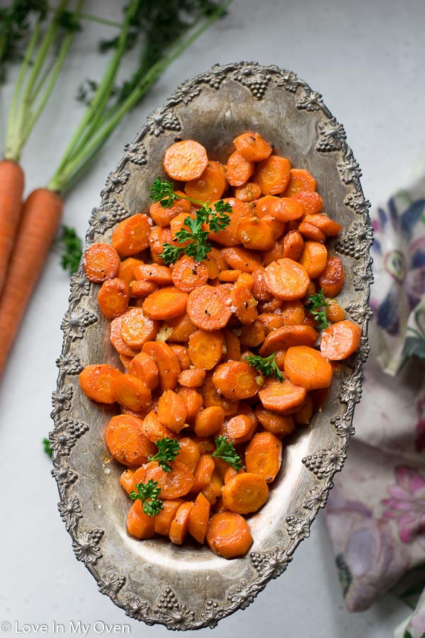 garlic butter carrots