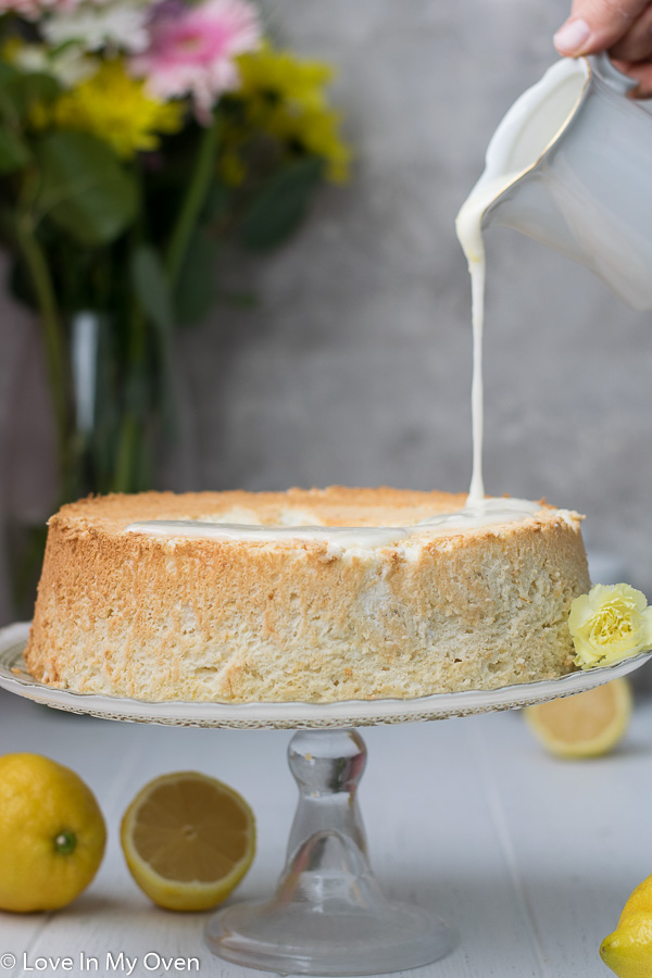 lemon angel food cake