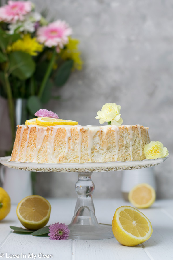 lemon angel food cake