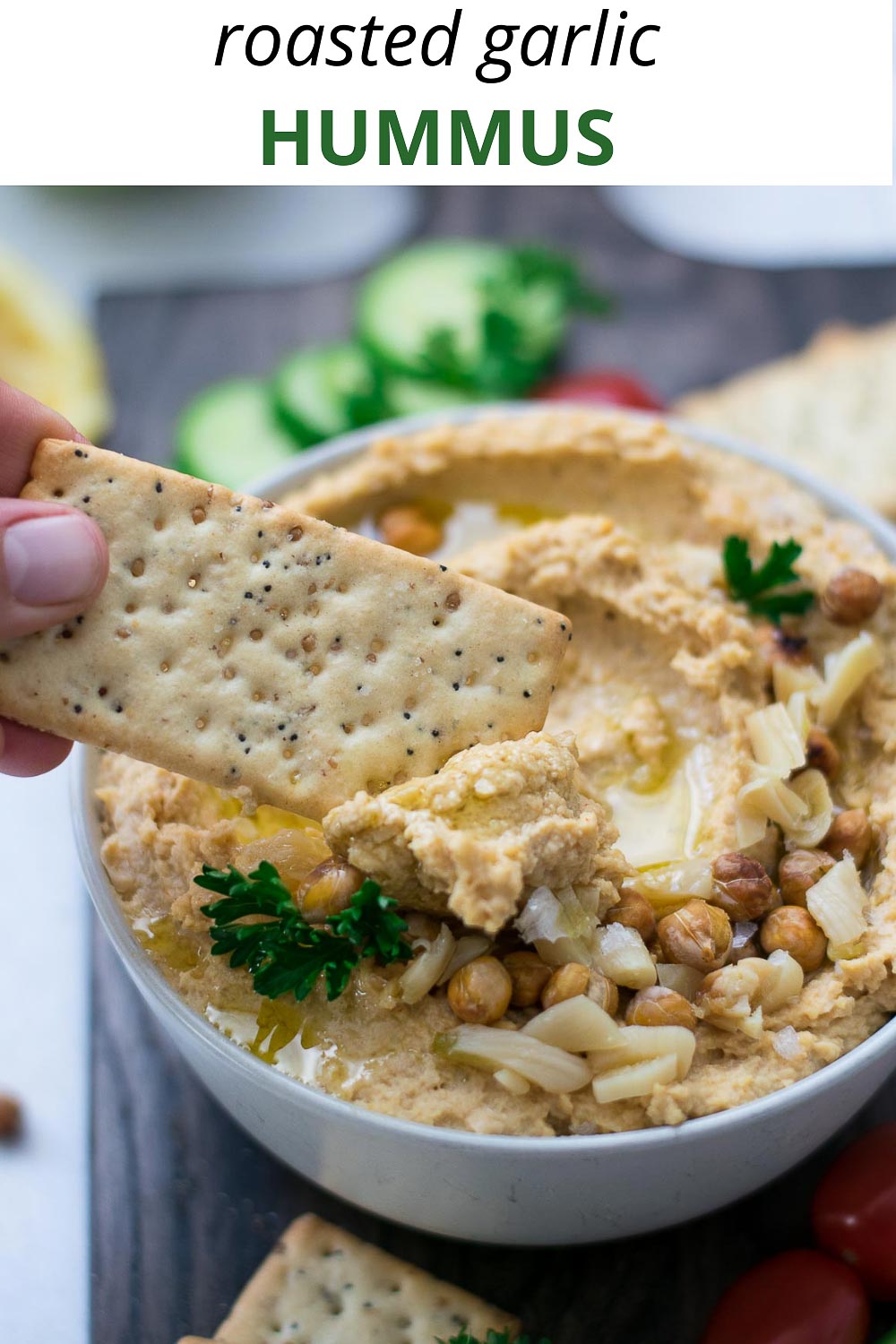 Roasted Garlic Hummus