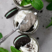 mint oreo mousse