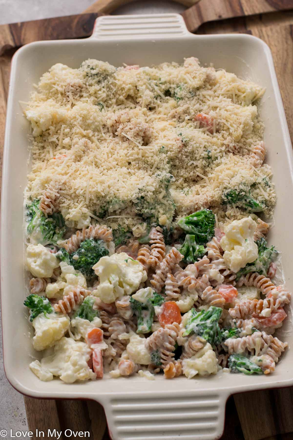 creamy vegetable casserole