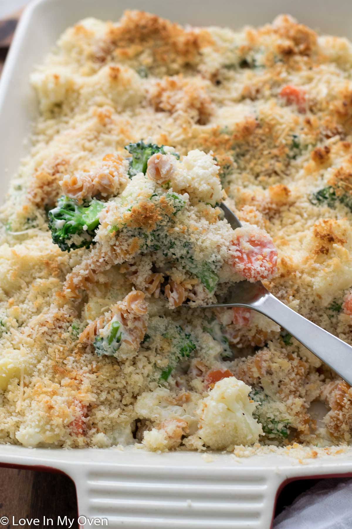 creamy vegetable casserole