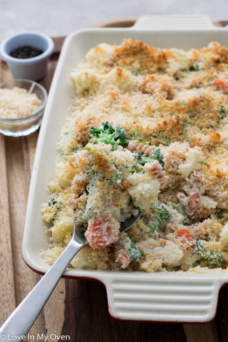 Creamy Vegetable Casserole - Love In My Oven