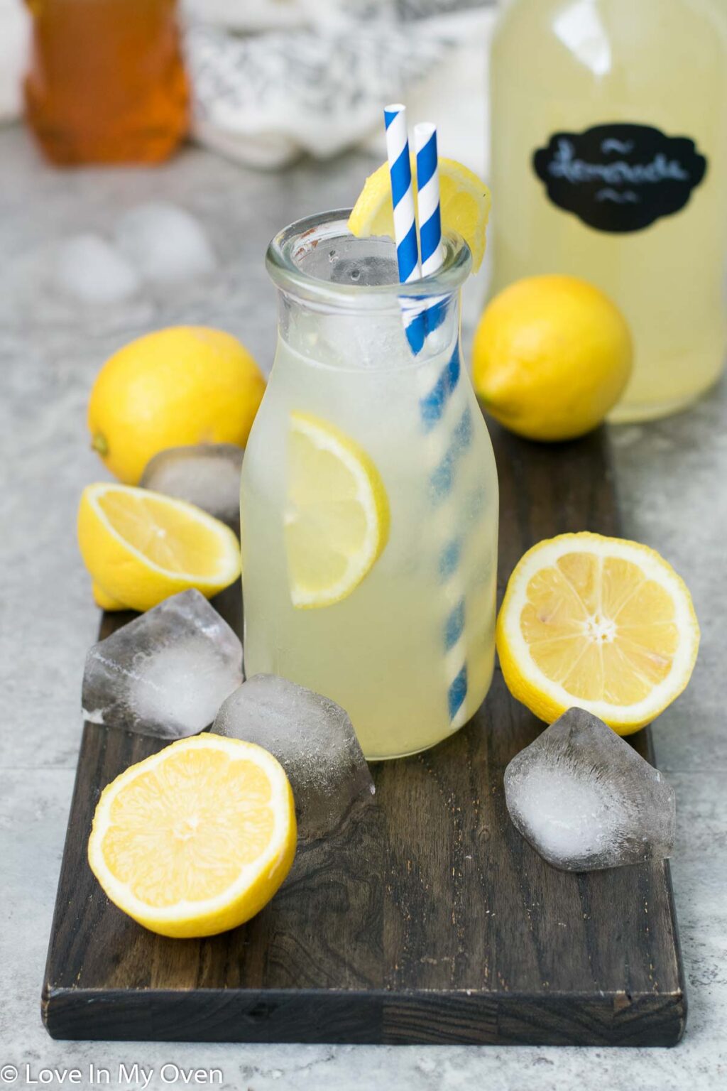 Easy Honey Lemonade - Love In My Oven