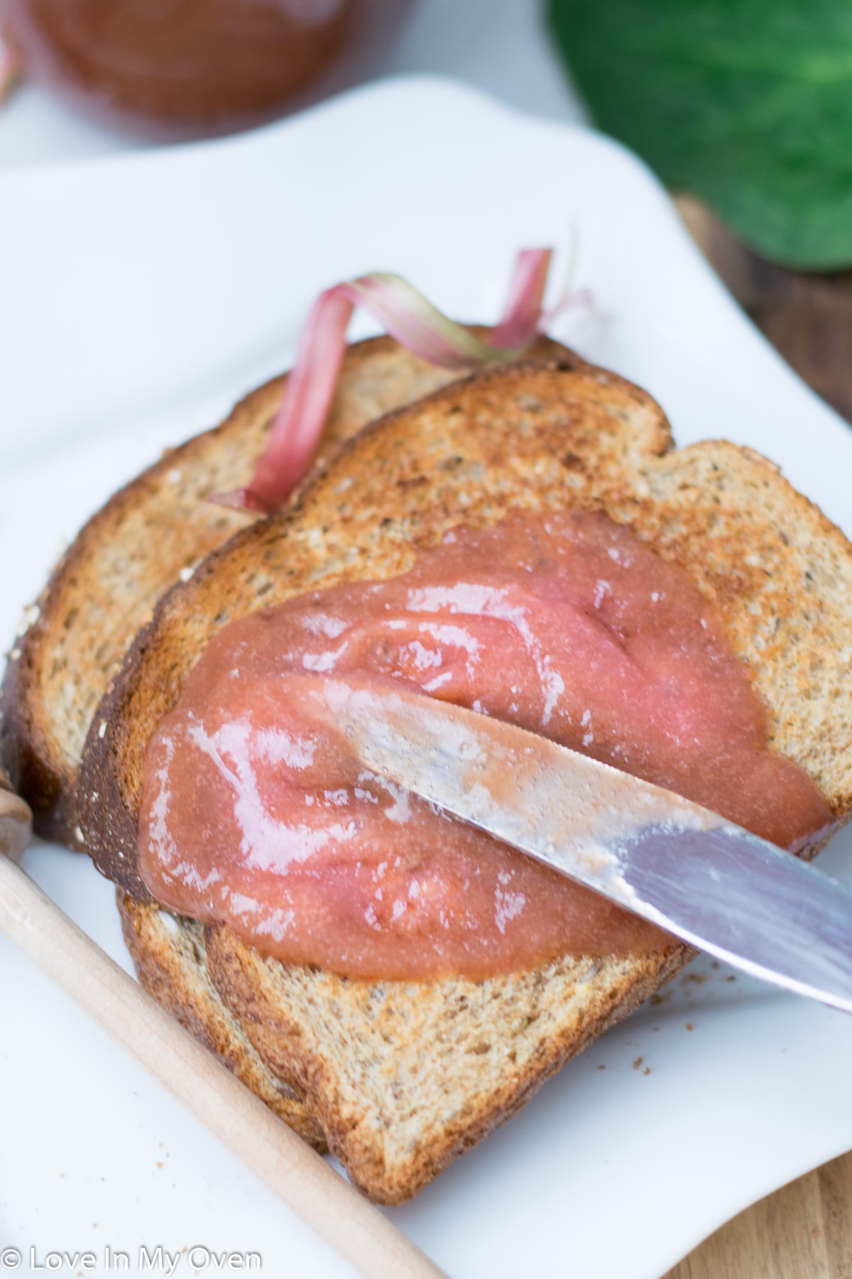 rhubarb butter