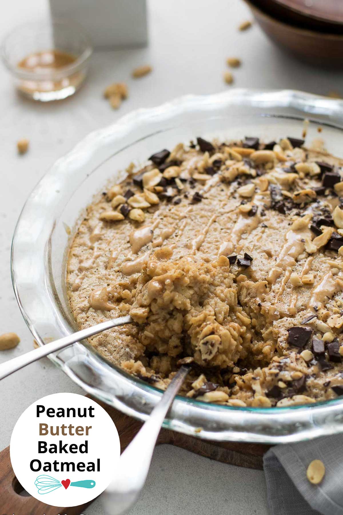 Peanut Butter Baked Oatmeal