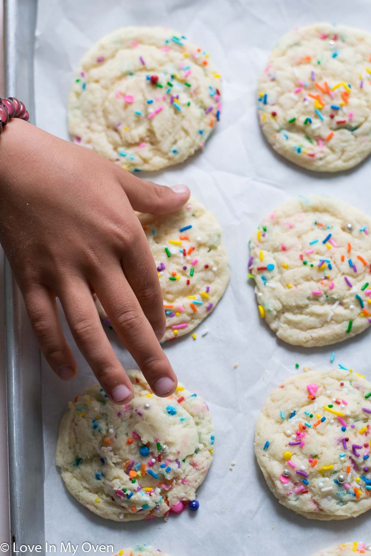 sprinkle sugar cookies