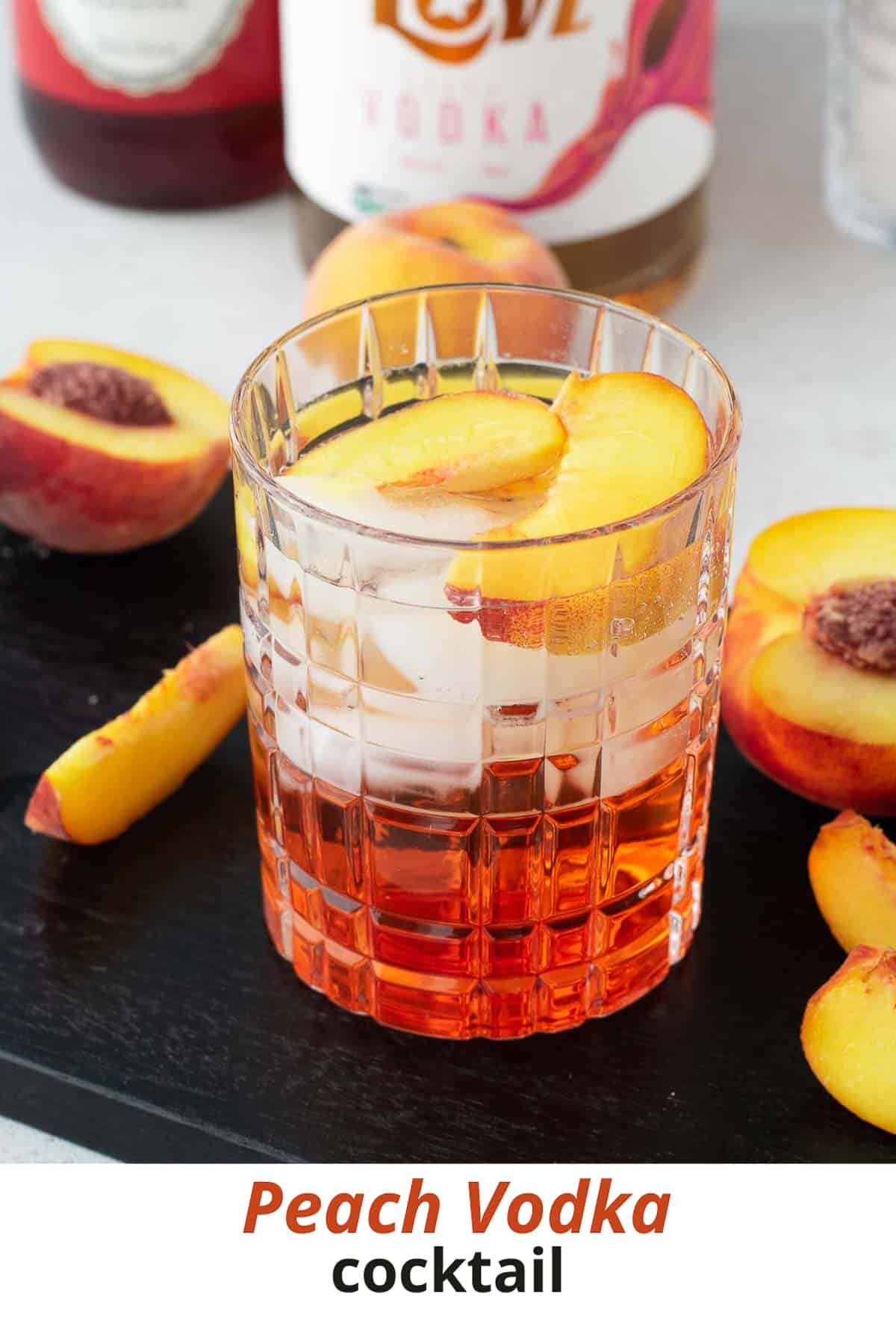 Peach Vodka Cocktail