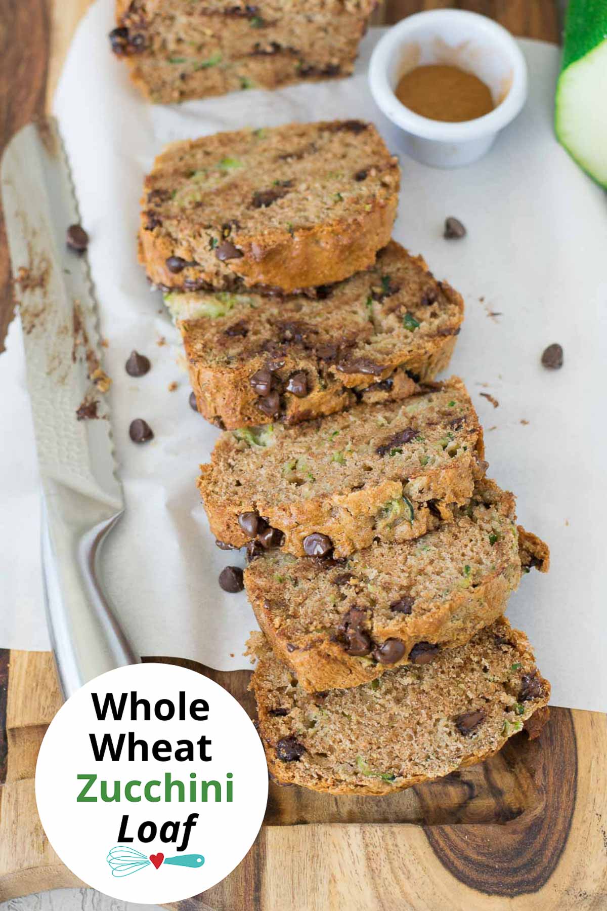 Whole Wheat Zucchini Bread