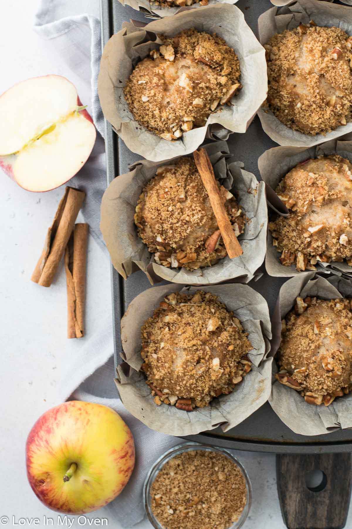apple cider muffins