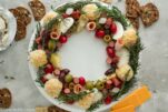 holiday charcuterie wreath