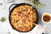 shrimp and sausage pasta