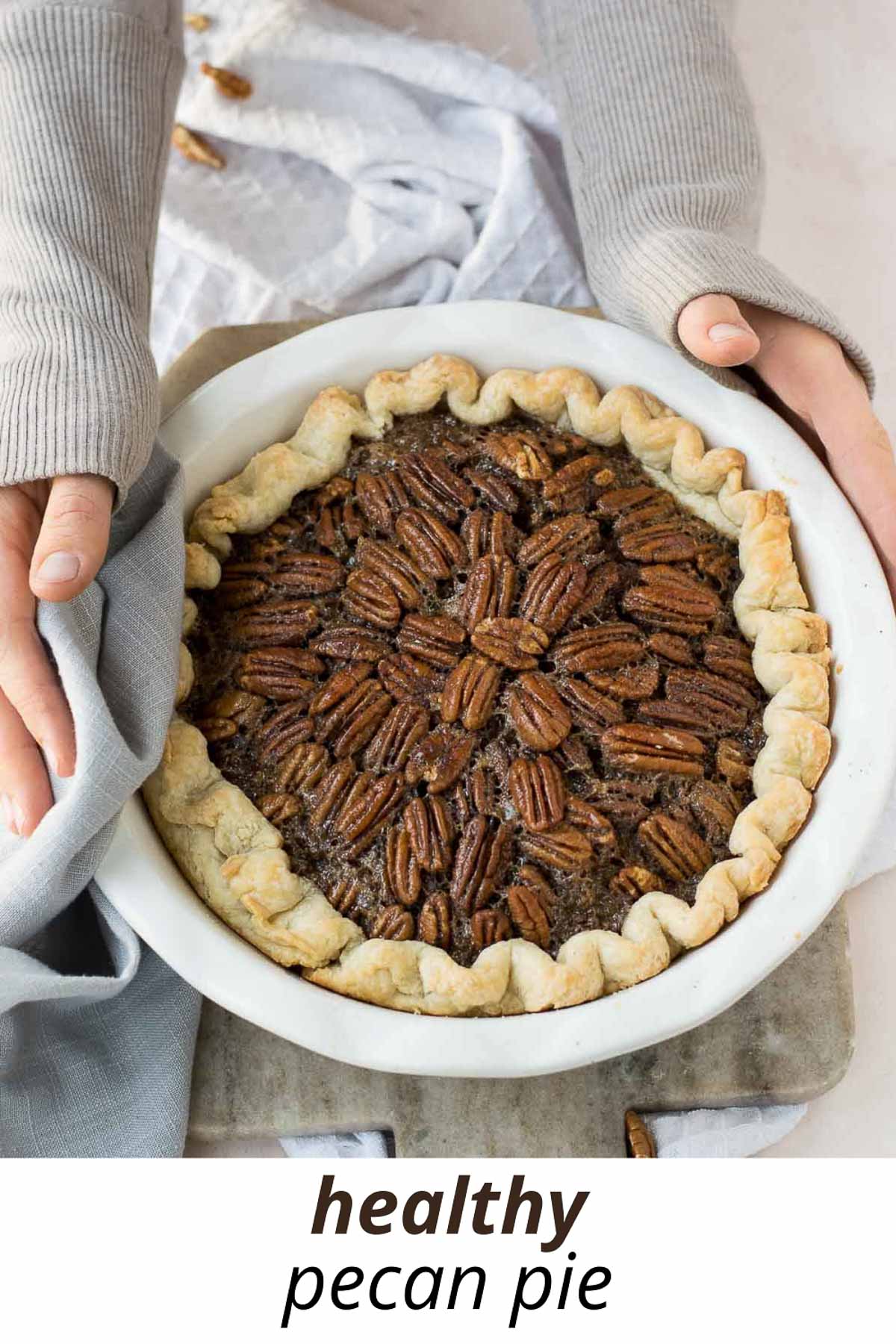 Healthy Pecan Pie