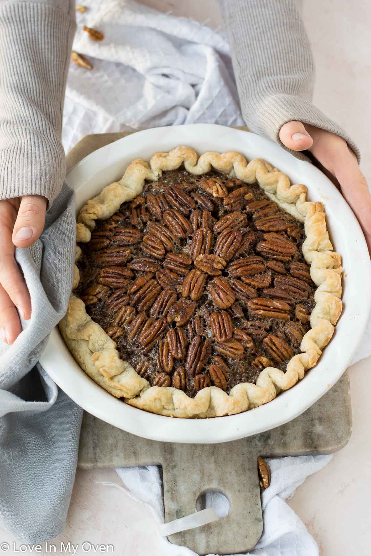 healthy pecan pie