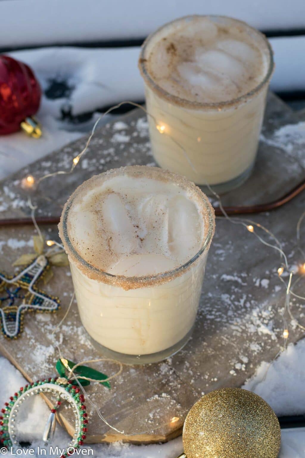 Vodka Eggnog Cocktail Love In My Oven
