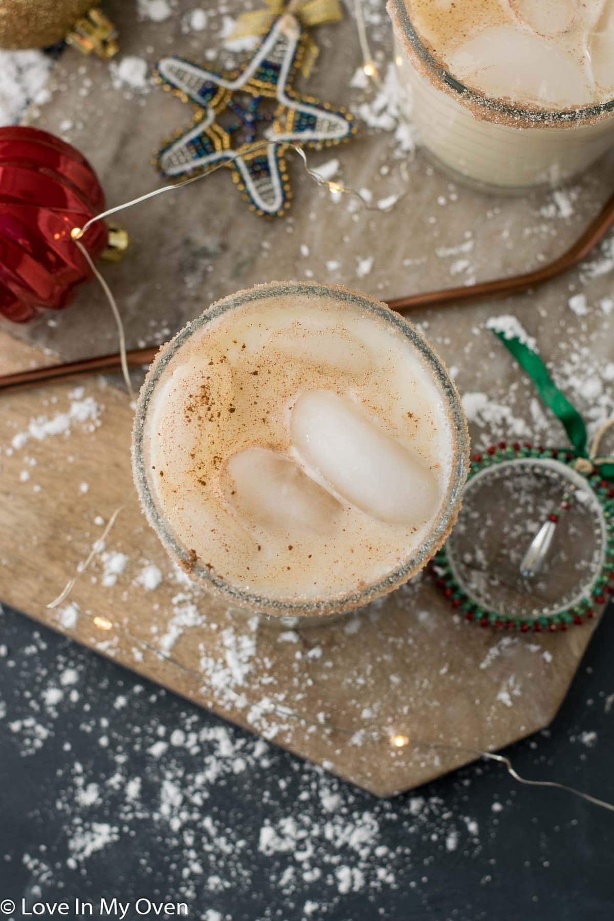 vodka eggnog cocktail