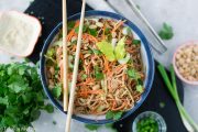 sesame peanut noodle salad