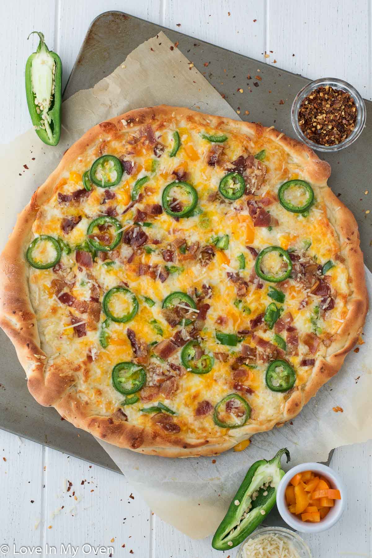 jalapeno popper pizza