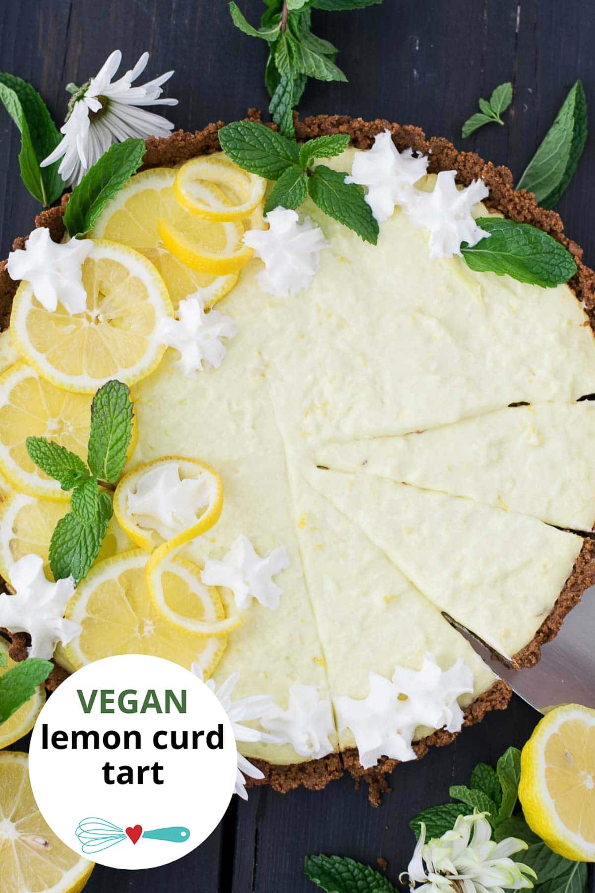 Vegan Lemon Curd Tart