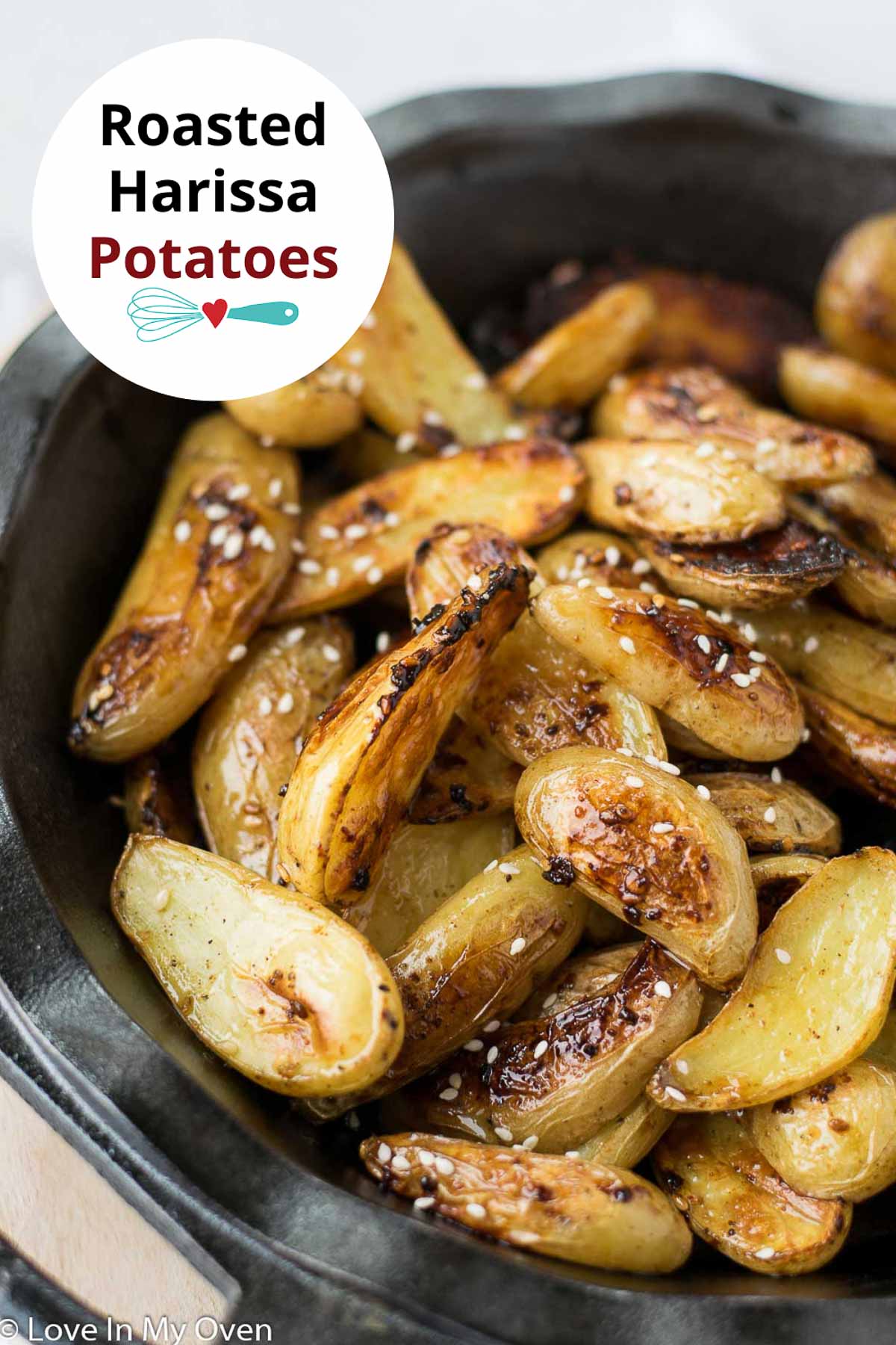 Roasted Harissa Potatoes