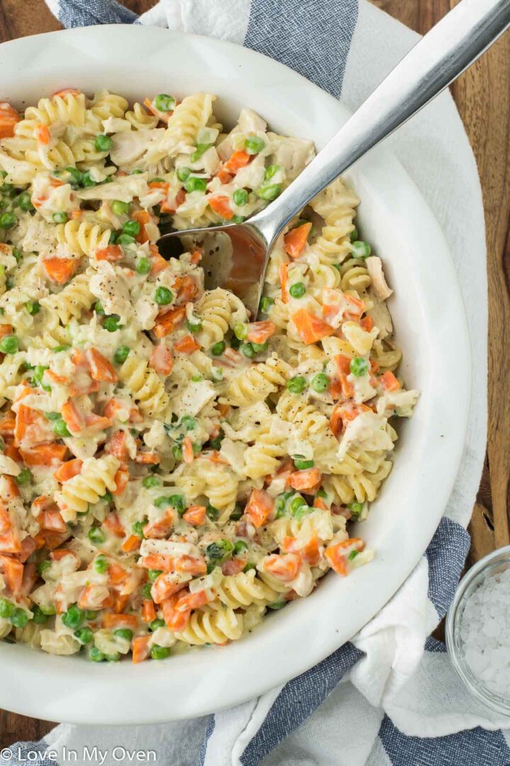 Chicken Pot Pie Pasta Love In My Oven