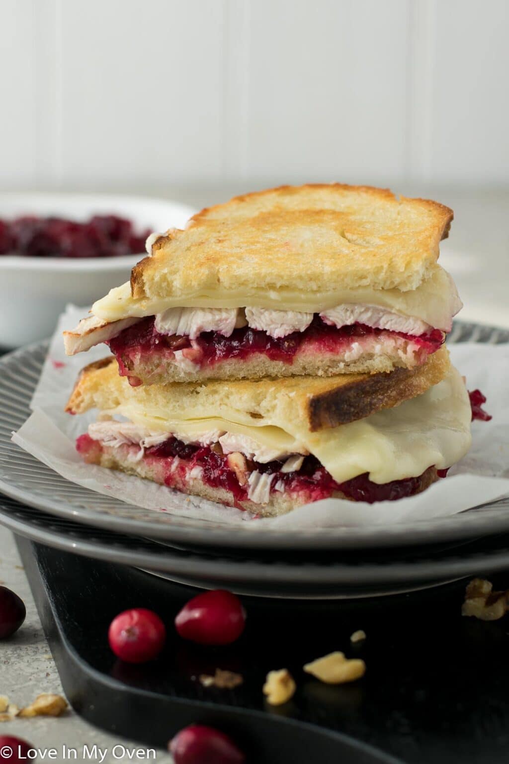 Turkey Cranberry Sandwich - Love In My Oven