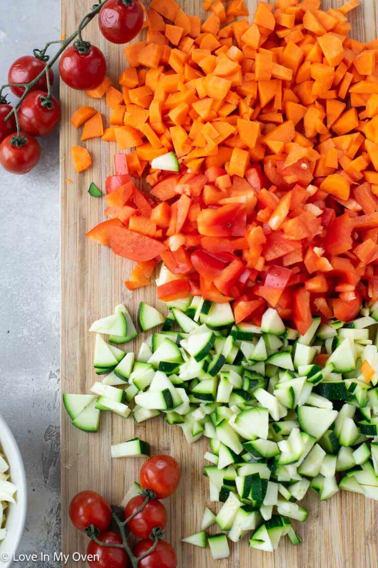 Veggie Pasta Bake - Love In My Oven