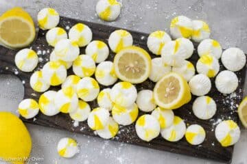 lemon meringue cookies