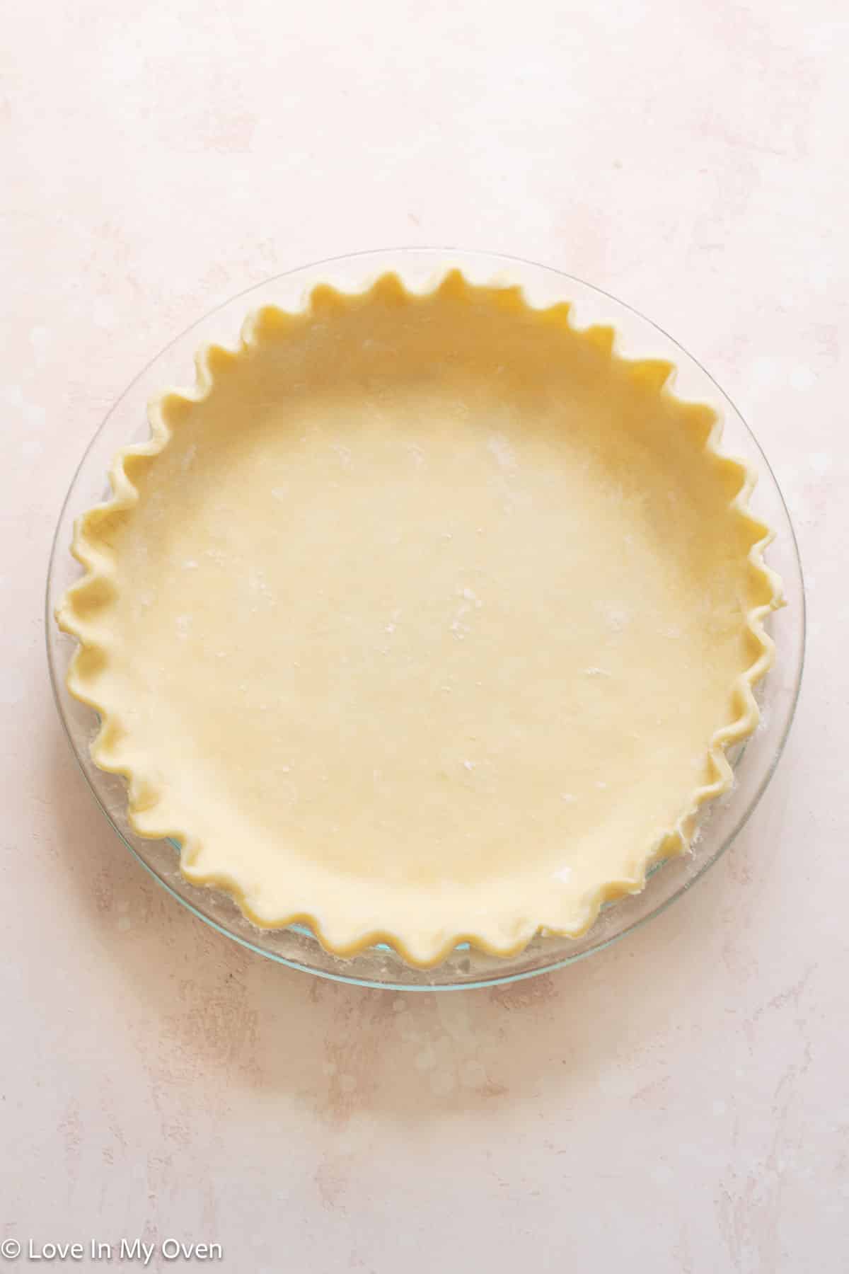3 ingredient pie crust