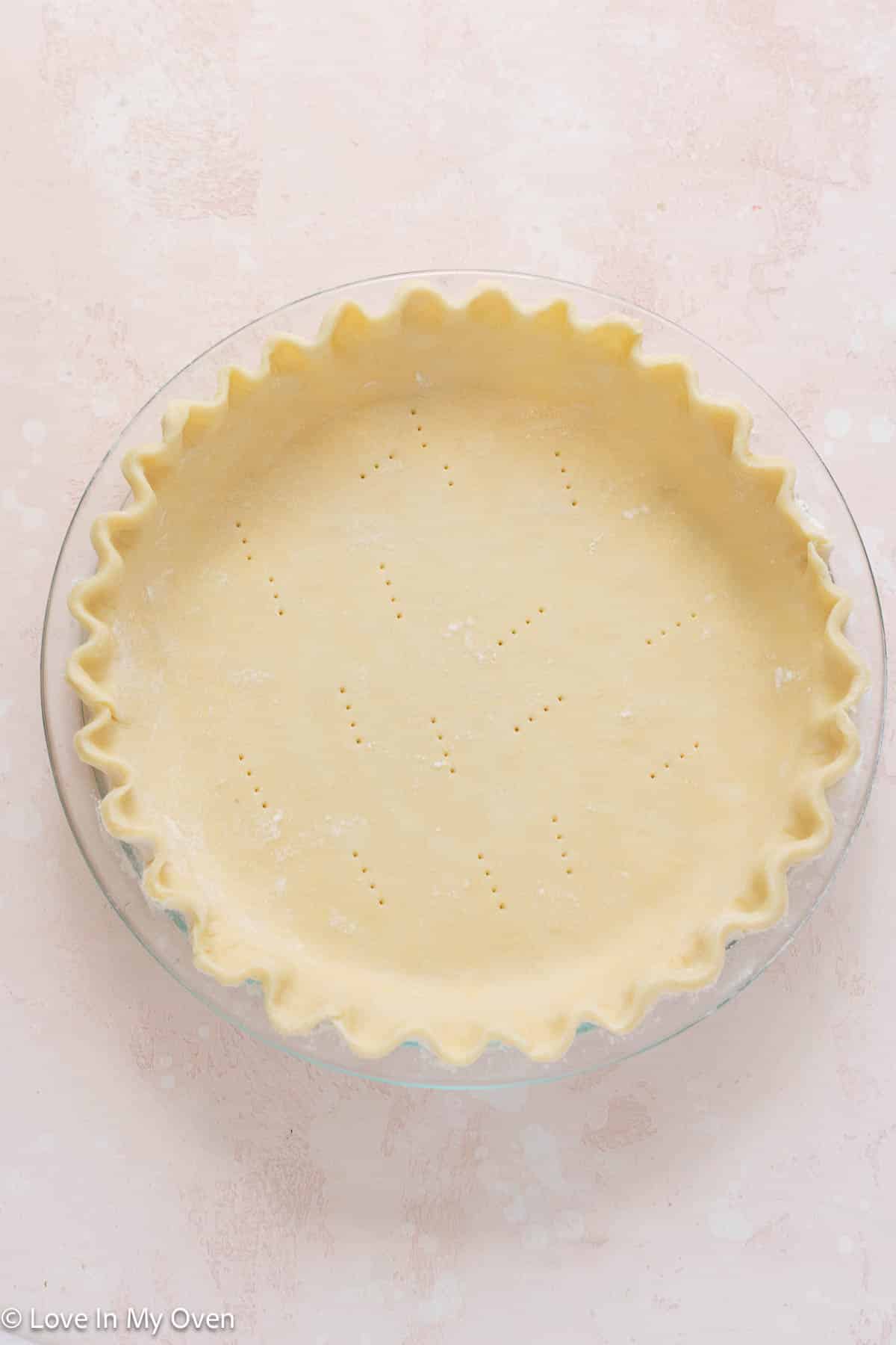 3 ingredient pie crust