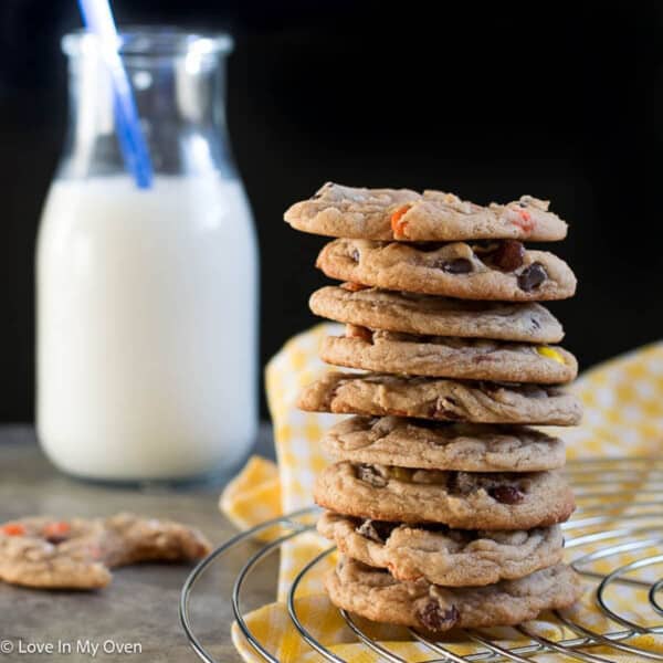 Reeses pieces cookies