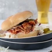 pulled chicken sandwiches