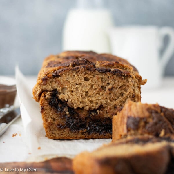 nutella banana bread