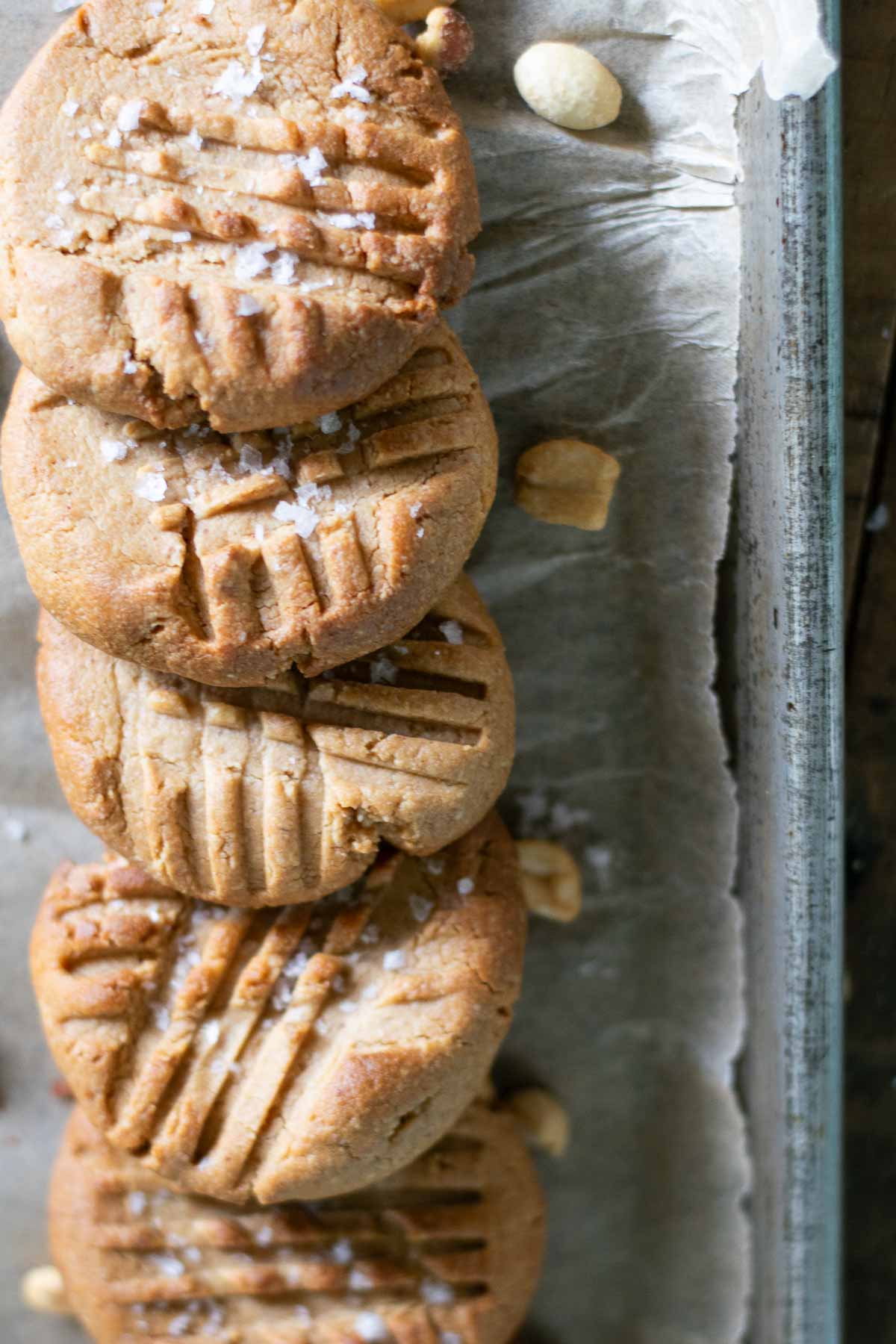 3 ingredient peanut butter cookies