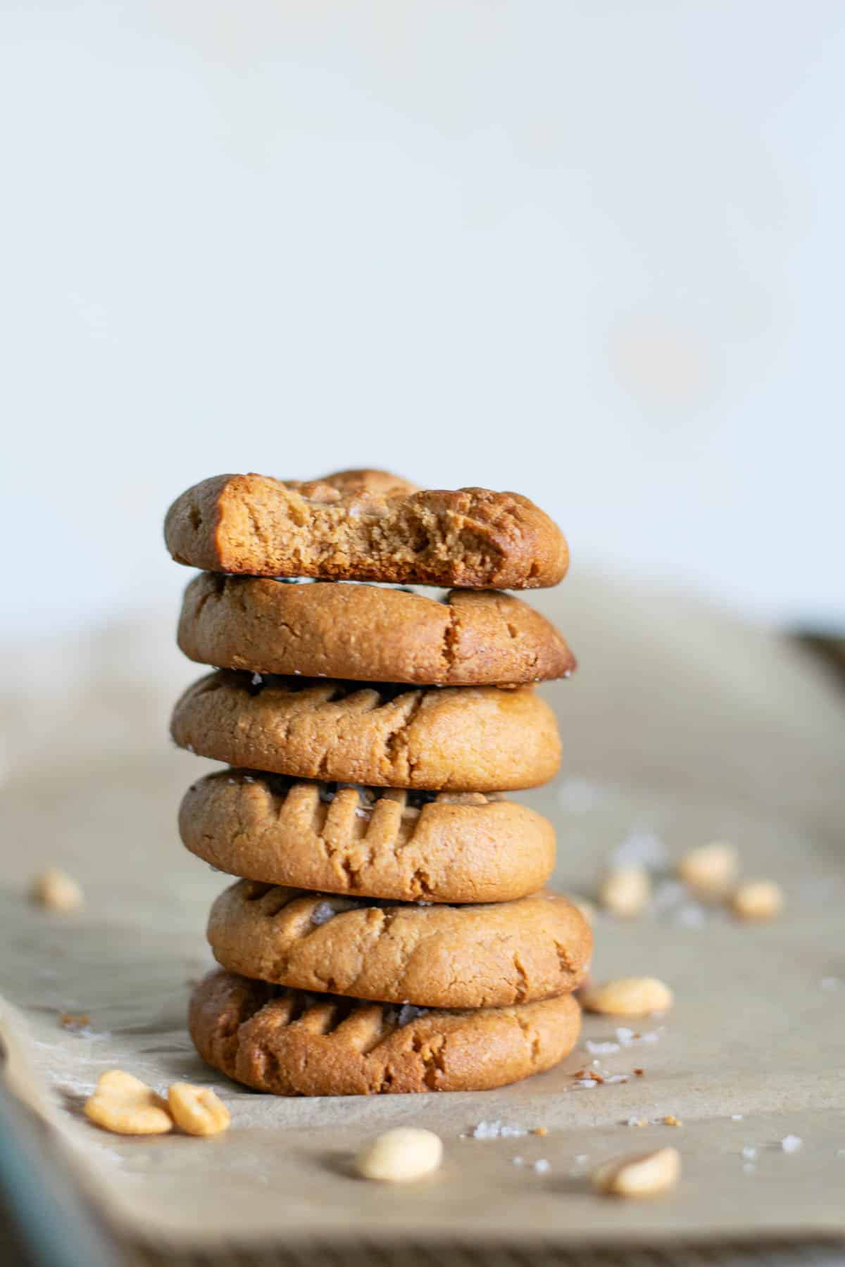 3 ingredient peanut butter cookies